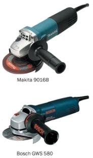 углошлифовальные машины Makita 90168 и Bosch GWS 580